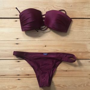 Aerie bikini top and bottom